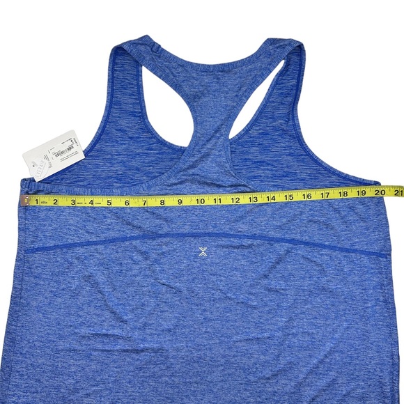 Xersion Women’s Blue Active Everair Scoop Neck Sleeveless Tank Top Size M XL XXL - Picture 10 of 11